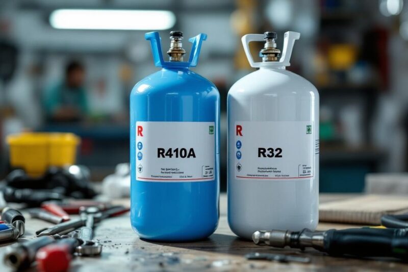Diferencias entre Gases R410A y R32 en Aire Acondicionado