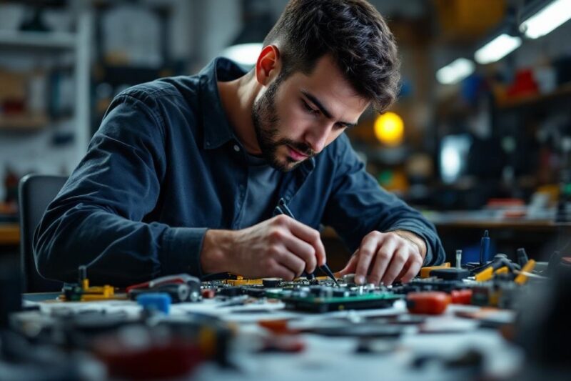Guía práctica para reparar módulos electrónicos en casa