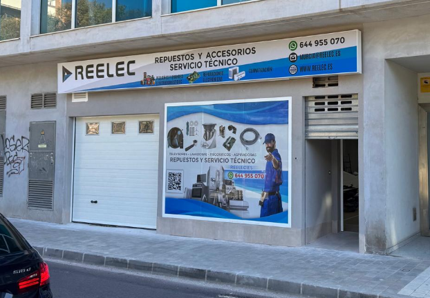 Tienda de repuestos y servicio técnico REELEC en Murcia